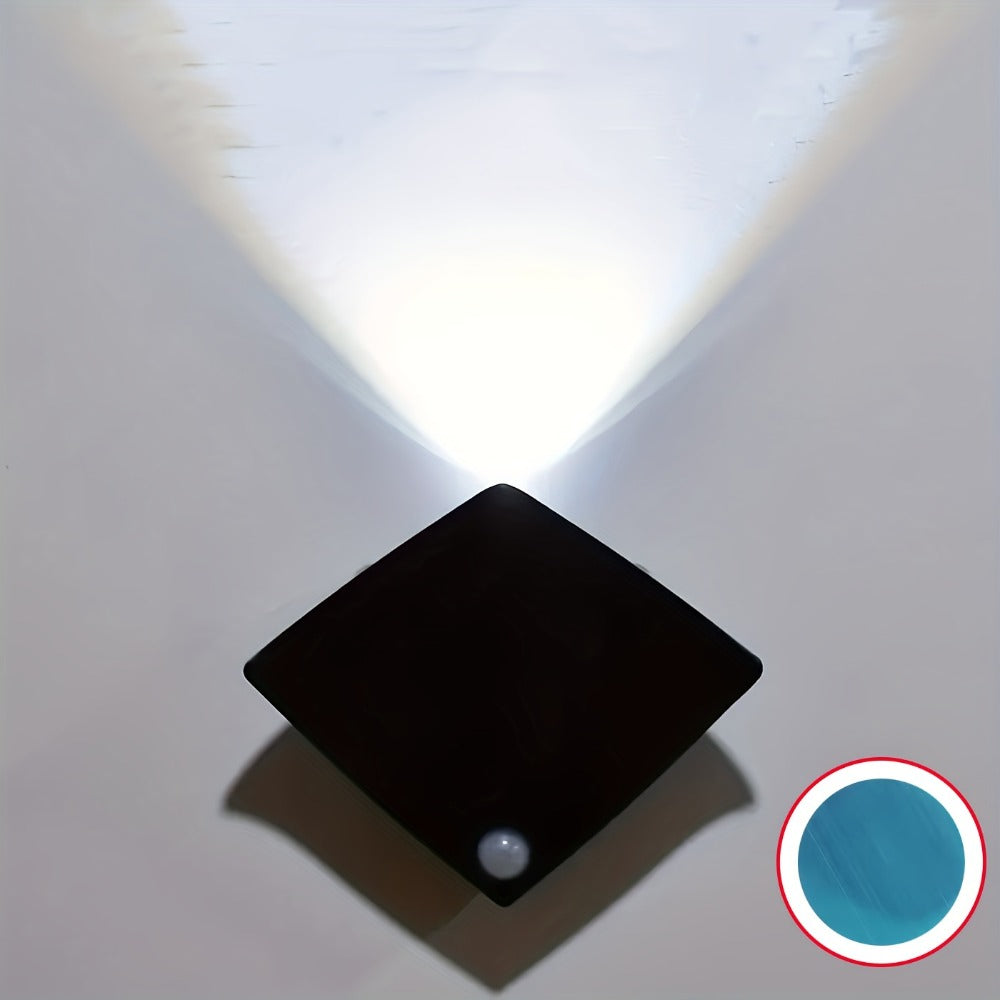 Magnetic LED Motion Sensor Wall Light USB Rechargeable – Wireless Night Light for Hallway, Stairs, Bedroom & Kitchen in White or Warm Light (1, 2 or 4 Pack)