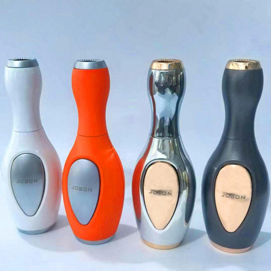 Bowling Ball Lighter, Refillable Metal Butane Torch in Five Color Options