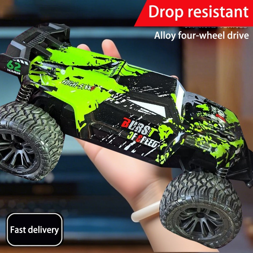 Dual-Shell RC Off-Road Truck with Full Proportional Drift Control