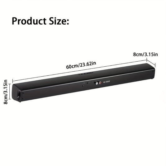 Soundbar with Subwoofer, Bluetooth 5.0, ARC, Optical Input and Night Mode