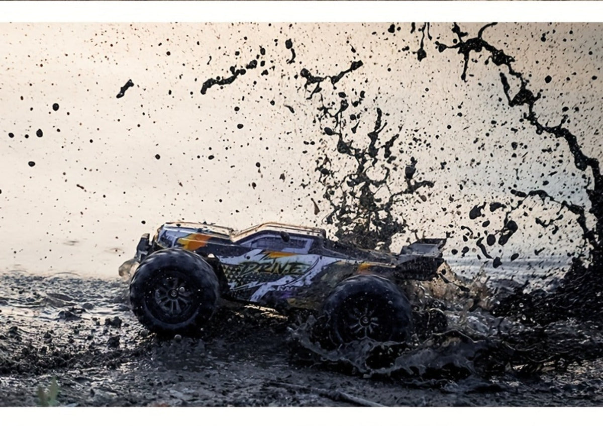 RC Off-Road Car 1:16 Scale 4WD, 70 KM/H 2.4GHz All-Terrain Monster Truck