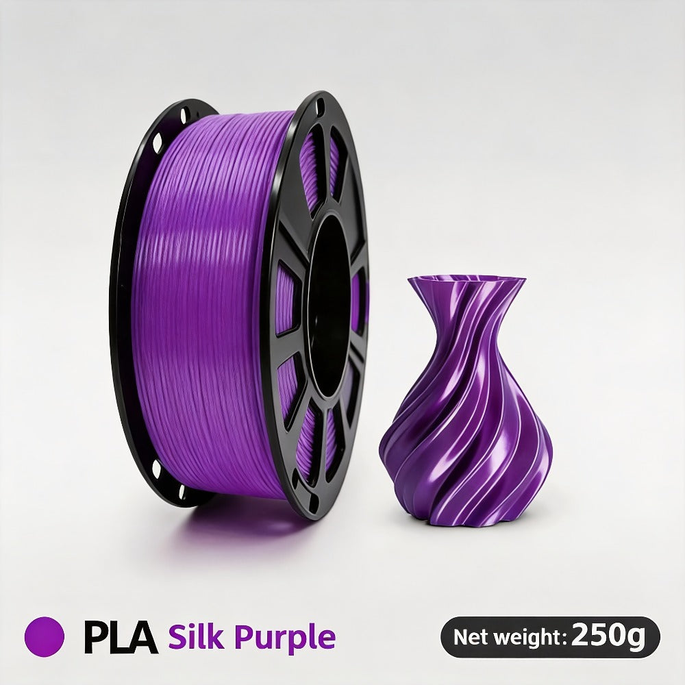 Gradient Rainbow PLA Filament 1.75mm 32 Colors – Shiny Multicolor Fast Color-Changing 250g Spool for FDM 3D Printers | Compatible with Creality Ender 3 Bambu Lab Prusa Anycubic | 3D Printing Filament