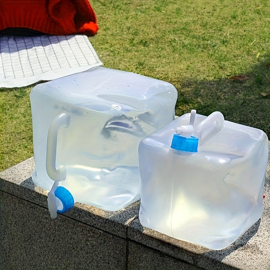 Collapsible Water Storage Container with Spigot and Handle, 20 L / 5.28 US Gallons