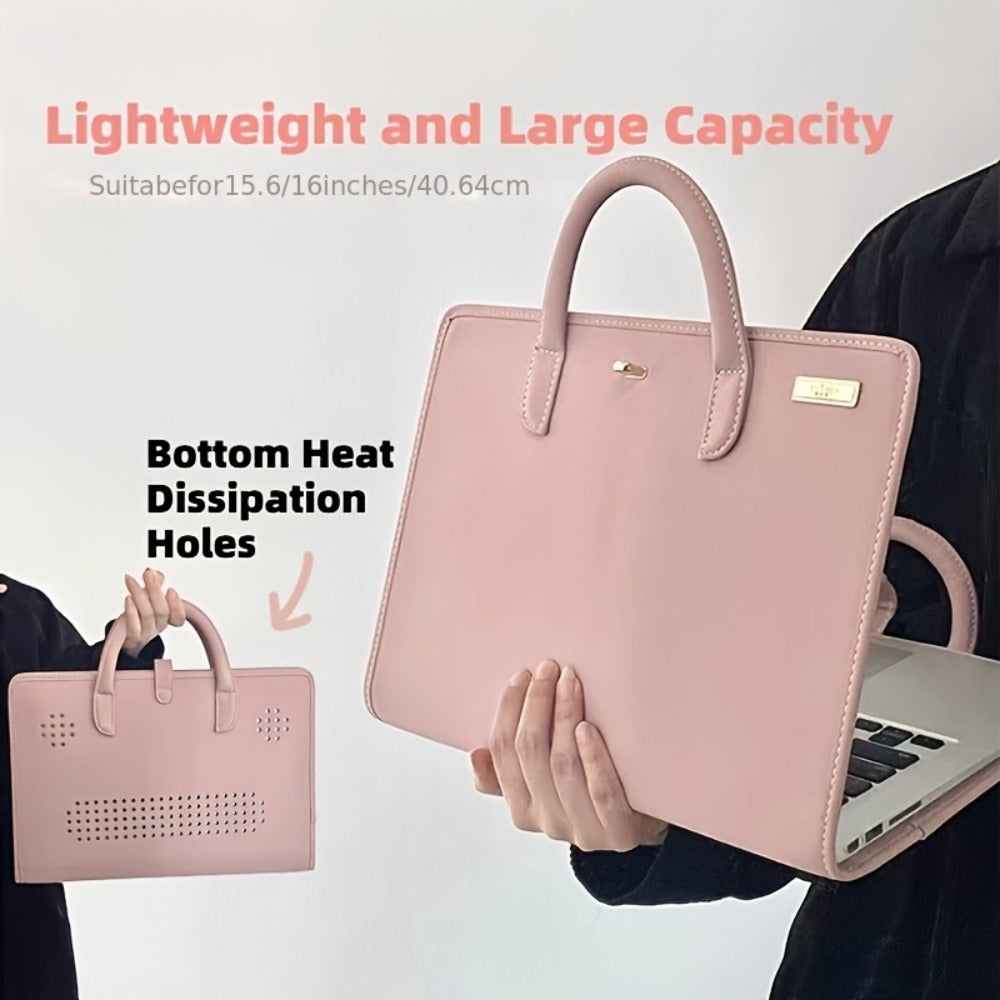 Laptop Sleeve Bag 13 14 15.6 16 Inch Protective Case with Carrying Strap Inner Liner Pouch Compatible MacBook HP Dell Lenovo Multi-Color Portable Shoulder Handbag Travel Briefcase for Women Men