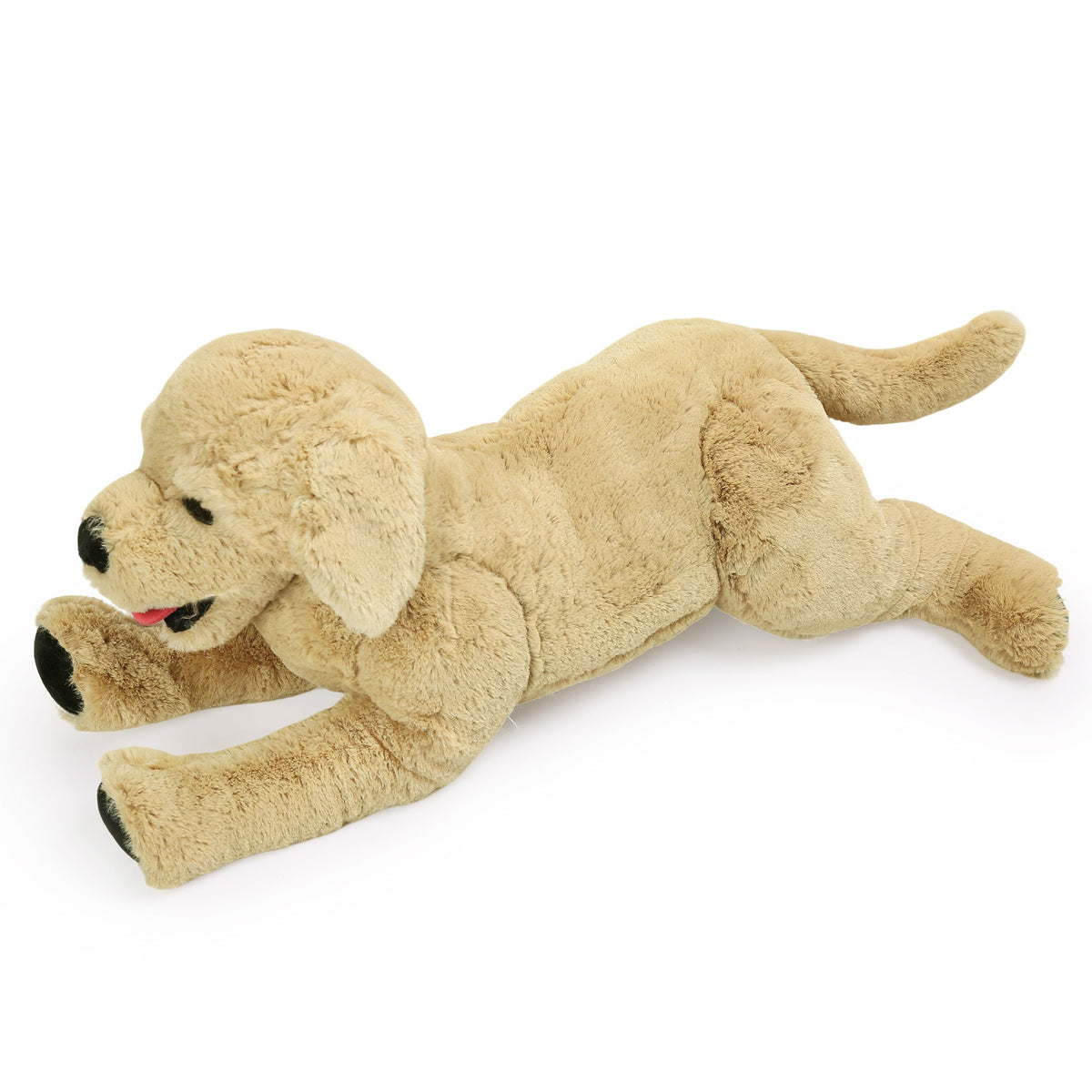 Golden Retriever Stuffed Animal — 21-Inch Lifelike Plush Dog for Cuddling and Display