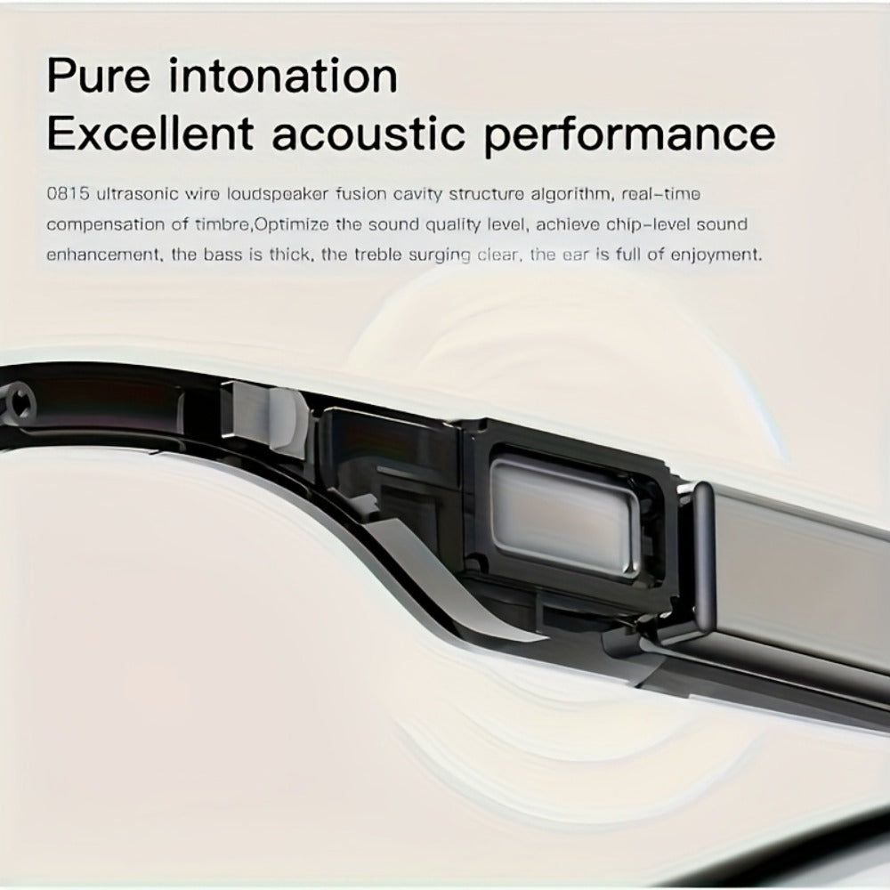 AI Smart Glasses with GPT Voice Assistant & Real-Time Translation 160+ Languages – Photochromic Lenses, Anti-Blue Light, Built-in Speaker & Mic, Unisex Wearable Tech Eyewear