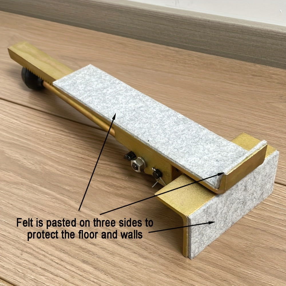 Hardwood Flooring Jack & Positioning Tool for Installing & Straightening Hardwood Floors – Professional Floor Installation Tool for Tongue & Groove, Laminate & Engineered Wood Flooring