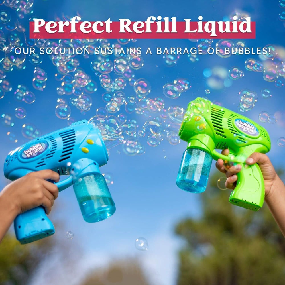 32oz Bubble Solution Refill Concentrate – Makes 2.5 Gallons, Compatible with Bubble Machines, Wands & Blowers, Non-Toxic Kids Outdoor Party Toy, Perfect for Birthdays, Weddings & Summer Fun
