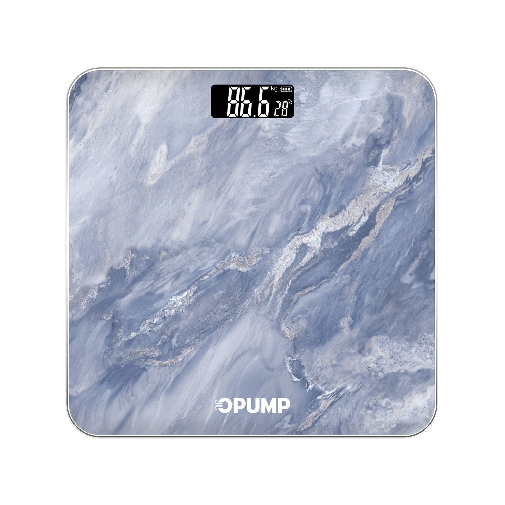 Digital Bathroom Scale High Precision 400 lbs – Electronic Body Weight Scale with Backlit HD LCD Display, kg/lb/st Switchable, Easy Read, Includes Batteries