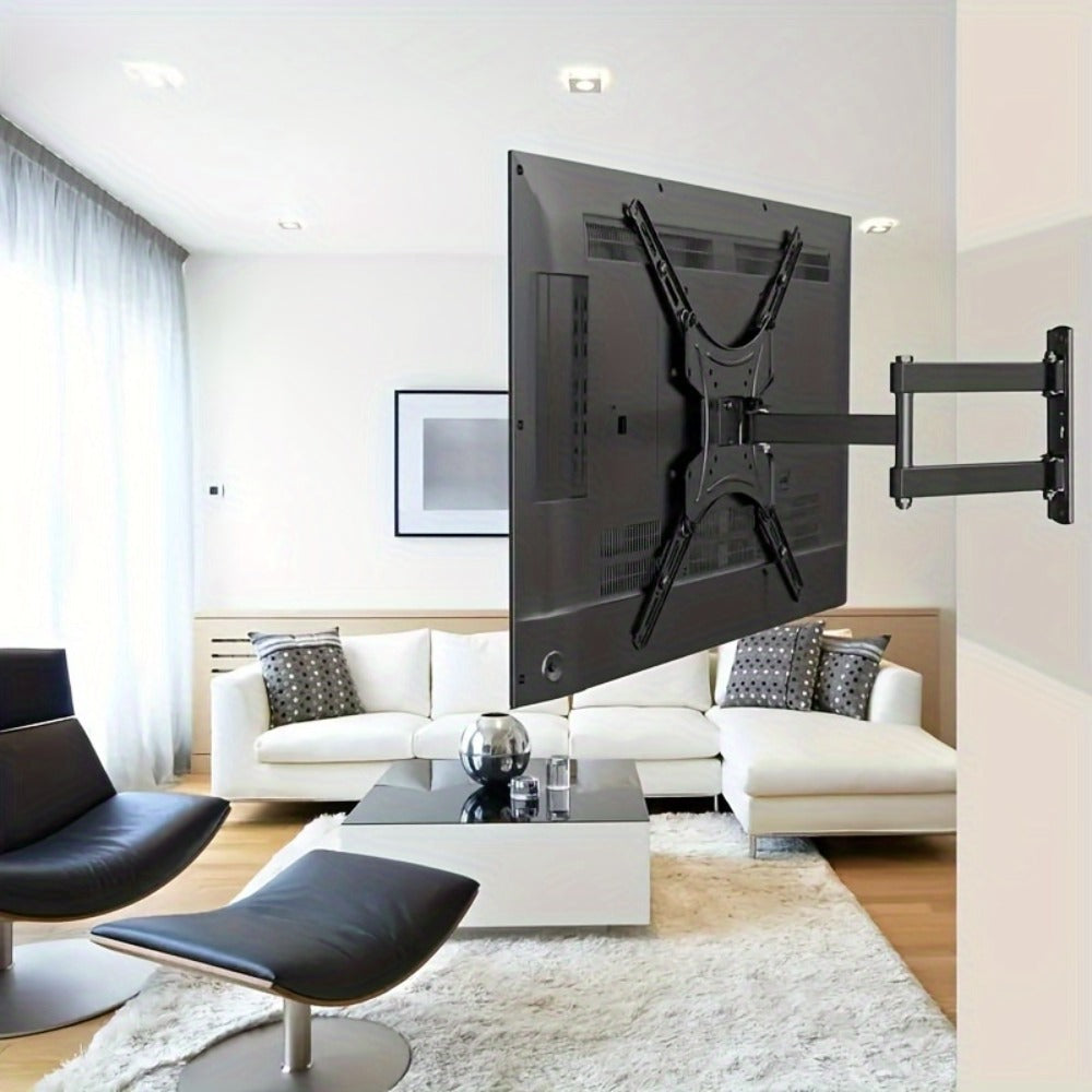 Tilt Swivel TV Wall Mount 22-60 Inch – Iron Construction, Multi-Angle Adjustment, Universal Fit for Samsung LG Sony TCL Vizio LED LCD Flat Screen TVs, Easy Installation