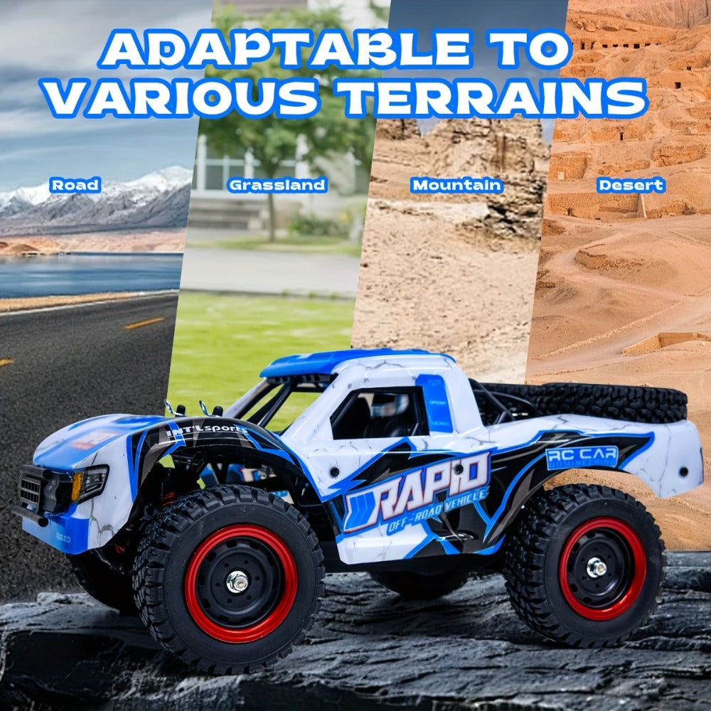 1:14 4WD RC Off-Road Car with Brushed and Brushless Motor Options