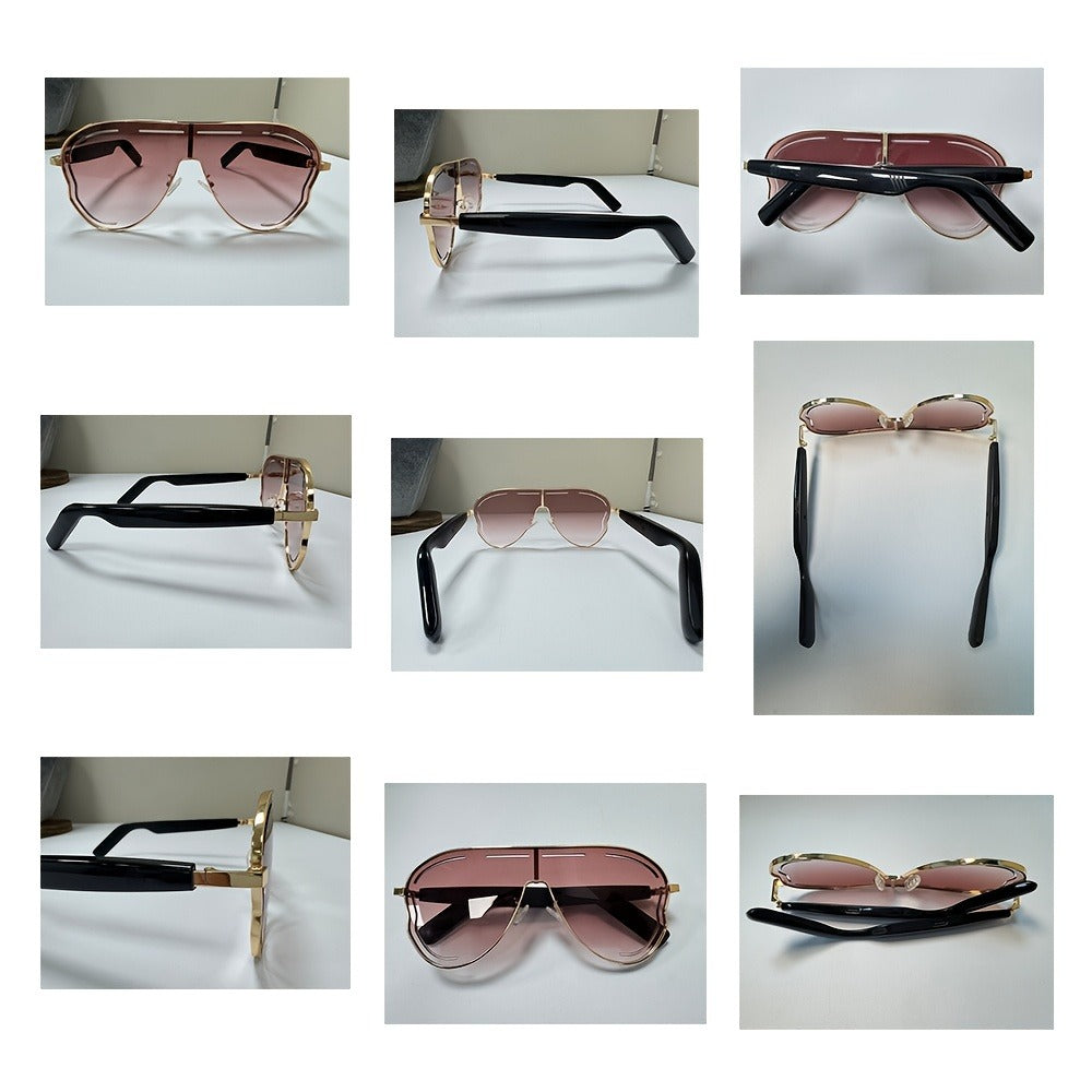 Stereo Smart Audio Glasses Touch Control Intelligent Noise Reduction Type-C Rechargeable Ultra-Long Standby Clear Calls Fashionable Wireless Eyewear for Travel Daily Use Unisex