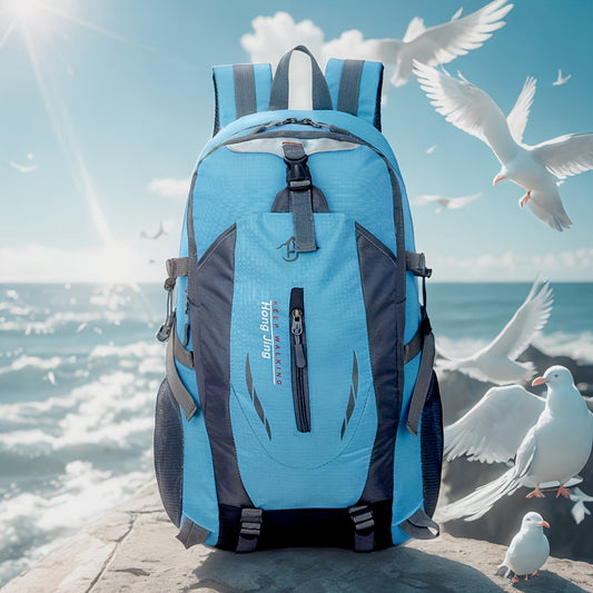 Hiking Daypack, 25.5L Oxford Backpack with Laptop Compartment and Torso Adjustment