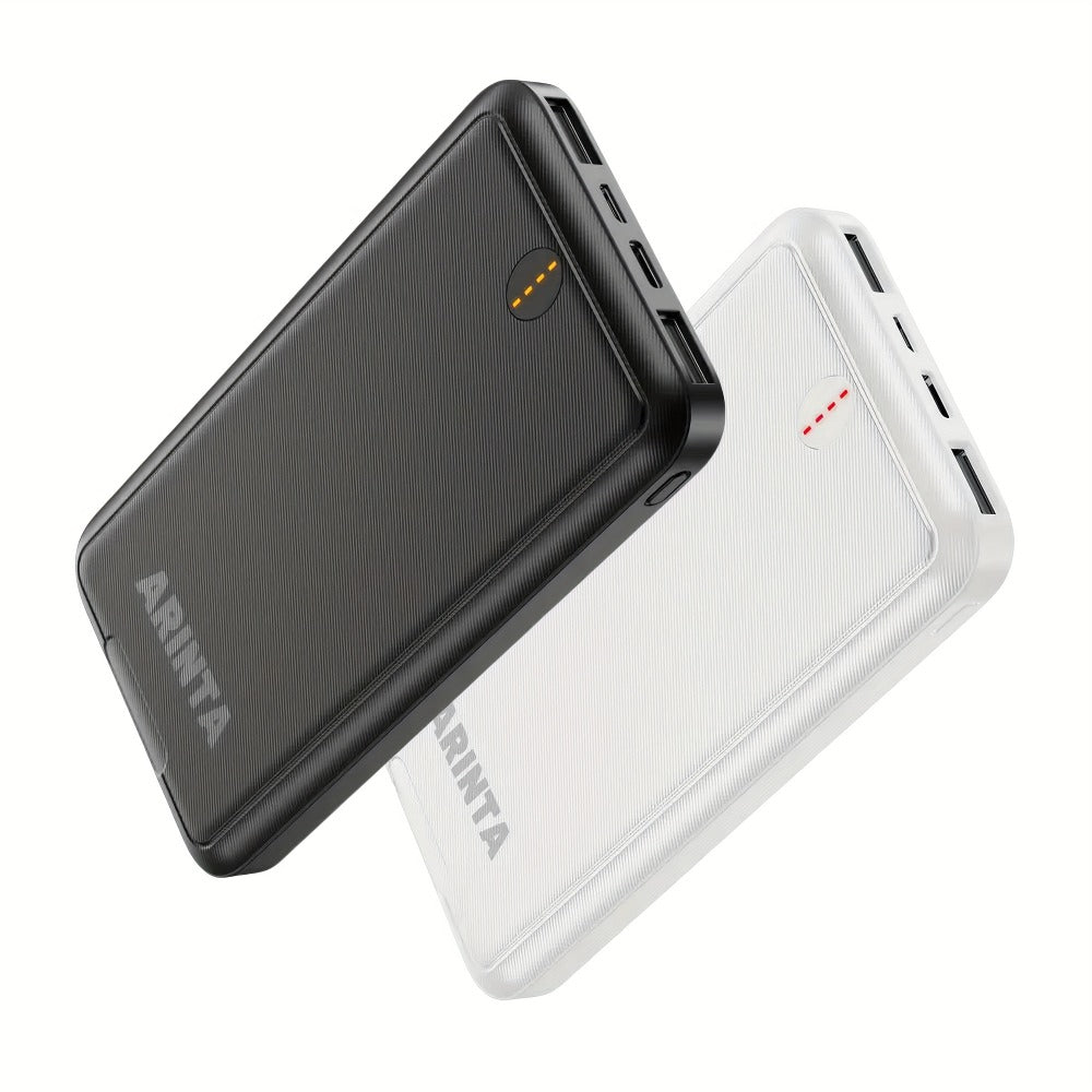 USB-C 5V Heated Vest Battery Pack 10000mAh 5V 2A Portable Power Bank for Heated Jacket Heated Gloves Smartphone Tablet Smartwatch Outdoor Winter Camping Hiking Skiing Travel