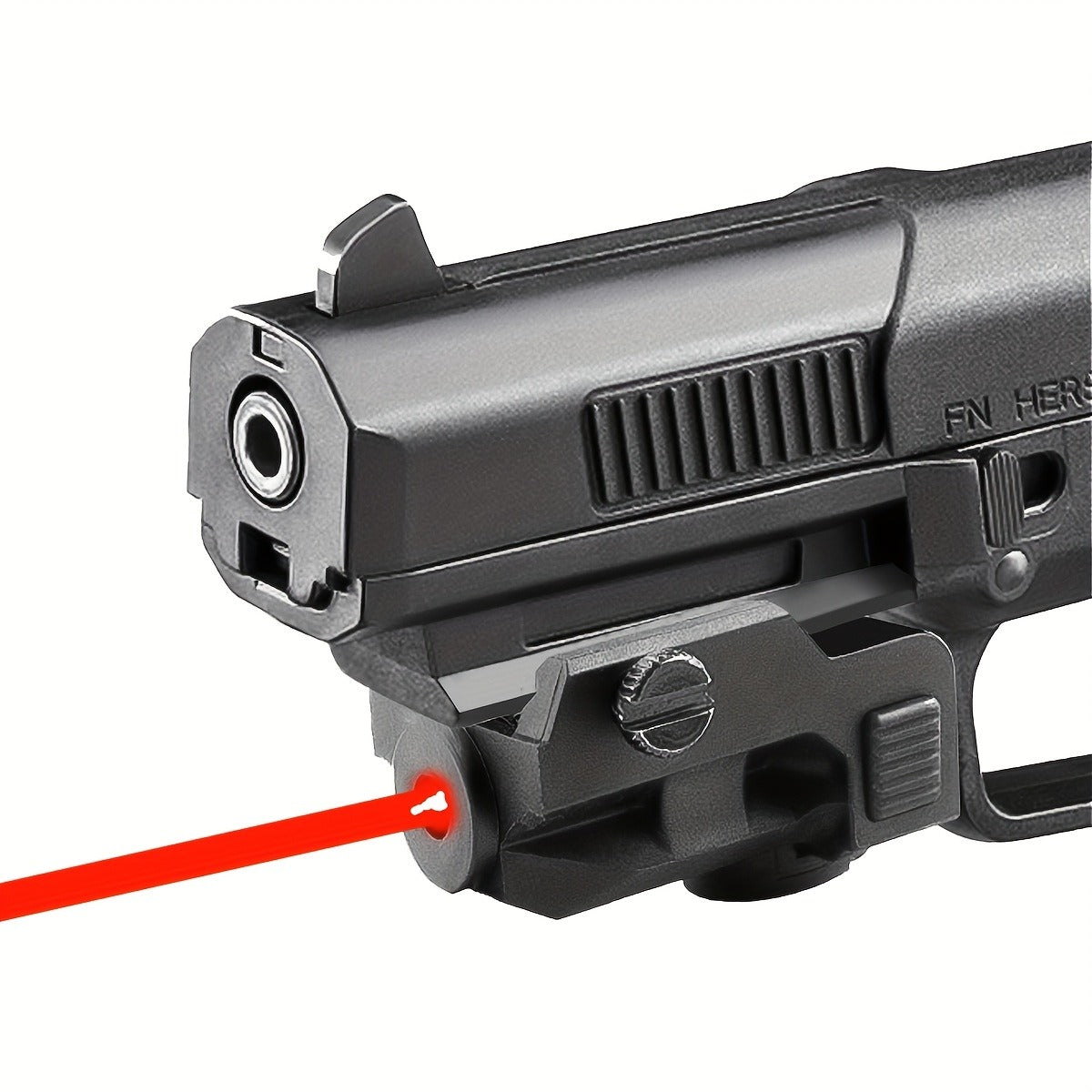 Compact Green Laser Sight Magnetic USB Charging Ambidextrous Low Profile 20mm Picatinny Rail for Handgun Pistol Airgun 150-300m Range PA66 Nylon
