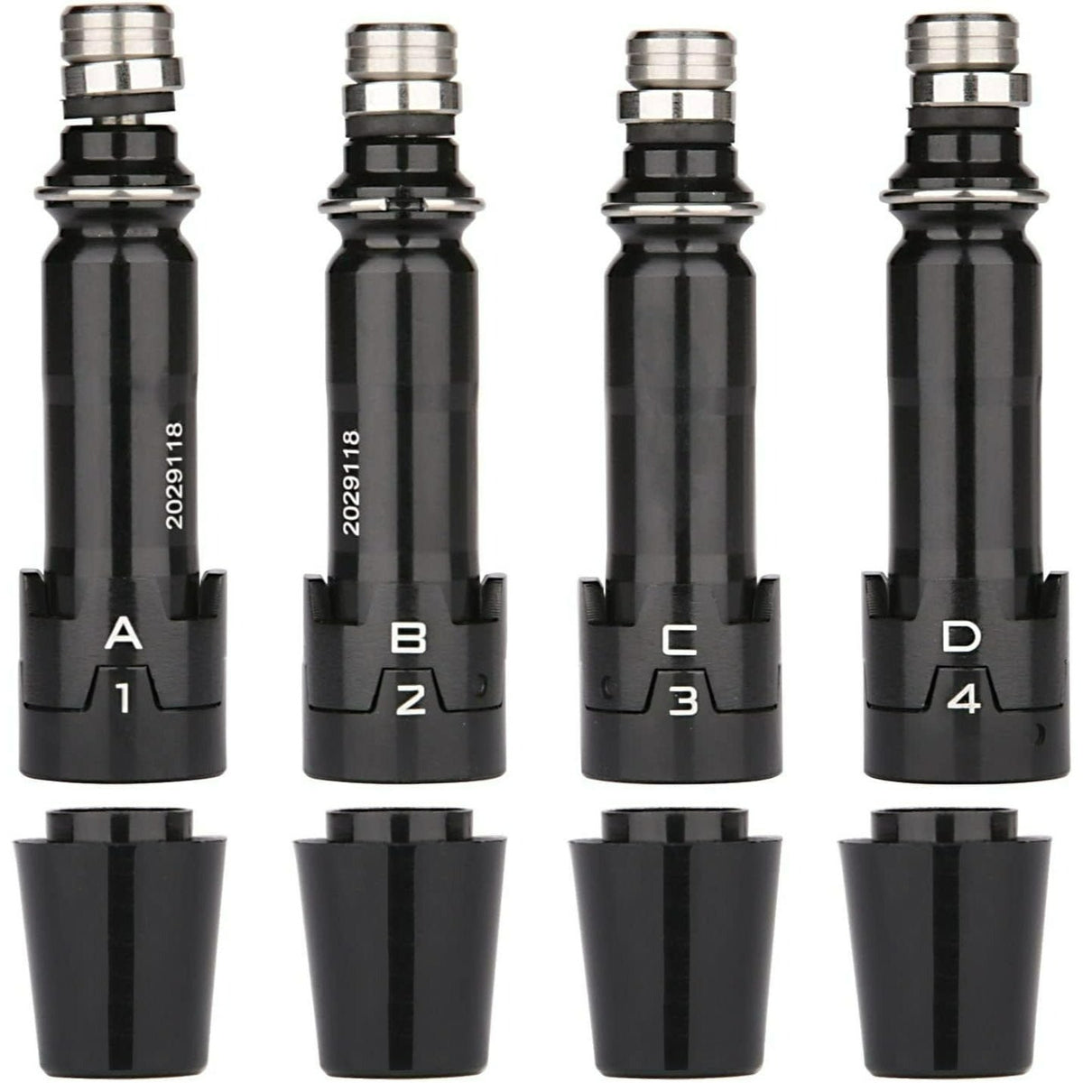 Golf Shaft Adapter Sleeve 0.335 Tip Compatible with Titleist GT TSR2 TSR3 TSi2 TSi3 TS2 TS3 917D 915D 913D Drivers with Ferrule Replacement Shaft Sleeve 2-Pack