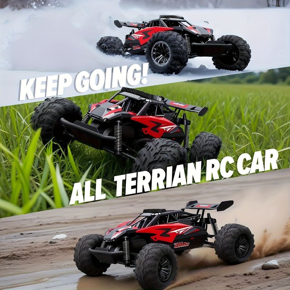 1:18 Alloy RC Monster Truck, 33 km/h with LED Lights and 2.4 GHz Control