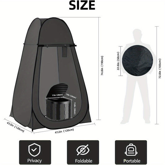 Pop-Up Camping Privacy Tent with Toilet and Shower Bundle Options