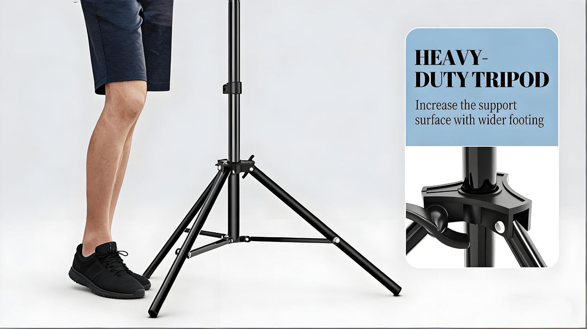 Backdrop Stand 10x7Ft Adjustable Photo Studio Background Support Kit with 4 Crossbars 4 Clamps Carry Bag for Parties Events Weddings Decoration Photography SH