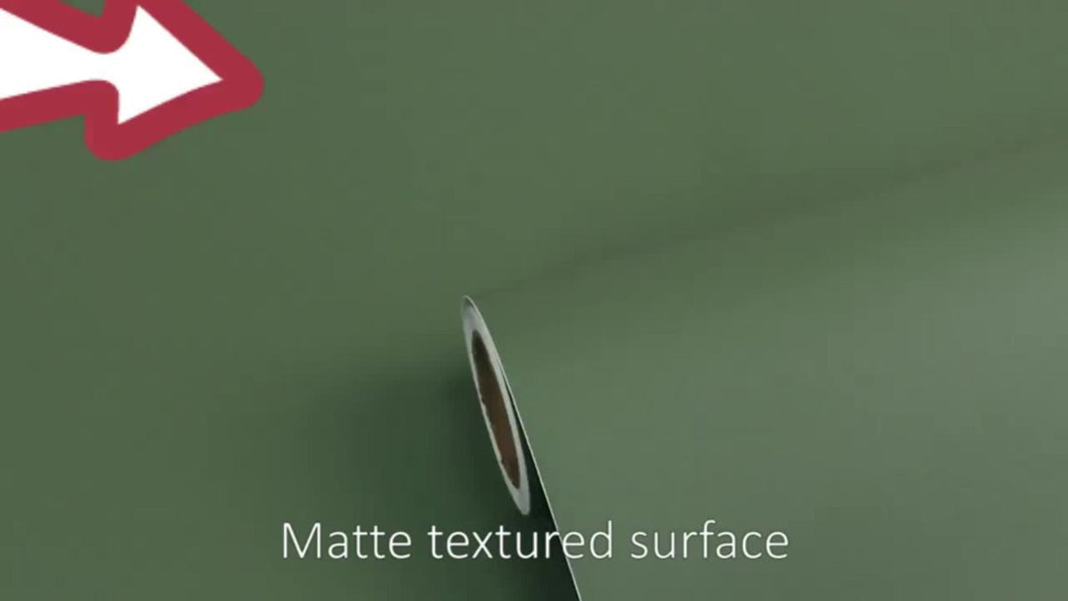 Peel and Stick Wallpaper Textured Matcha Green | Self-Adhesive Contact Paper 23.62"x118.1" Roll | Removable Wall Covering for Kitchen Bathroom Living Room Bedroom Decor