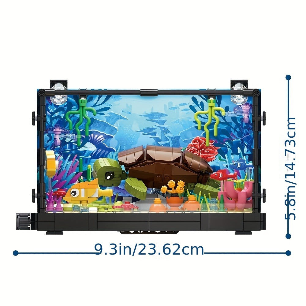 Marine Turtle Aquarium Building Block Model Kit MY072