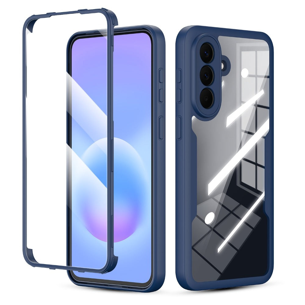 Samsung Galaxy A-Series Rugged Case with Built-In Screen Protector – Full Body Shockproof Phone Cover for Galaxy A15 A16 A17 A36 A37 A56 A57 5G | Heavy Duty Drop Protection