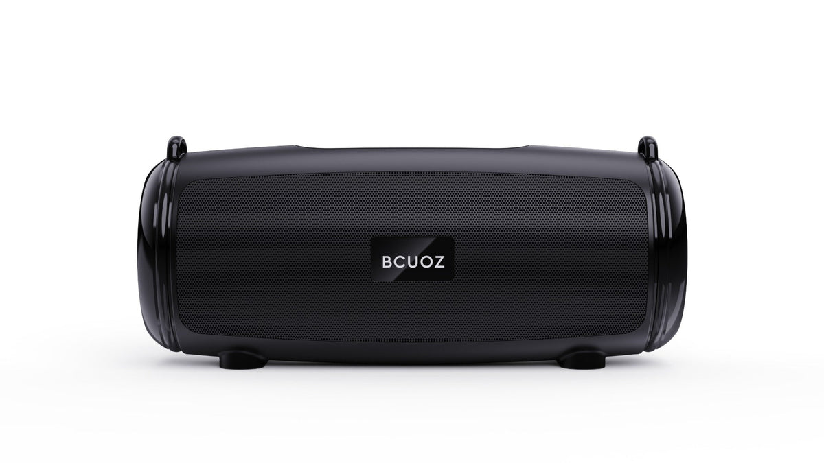 3D Surround Sound Bluetooth Speaker with Subwoofer BCUOZ, Portable Wireless Bass Speaker TWS Stereo, Hands-Free Calling, FM Radio, AUX USB Input, Deep Bass Compact Speaker for Home Outdoor Travel Office