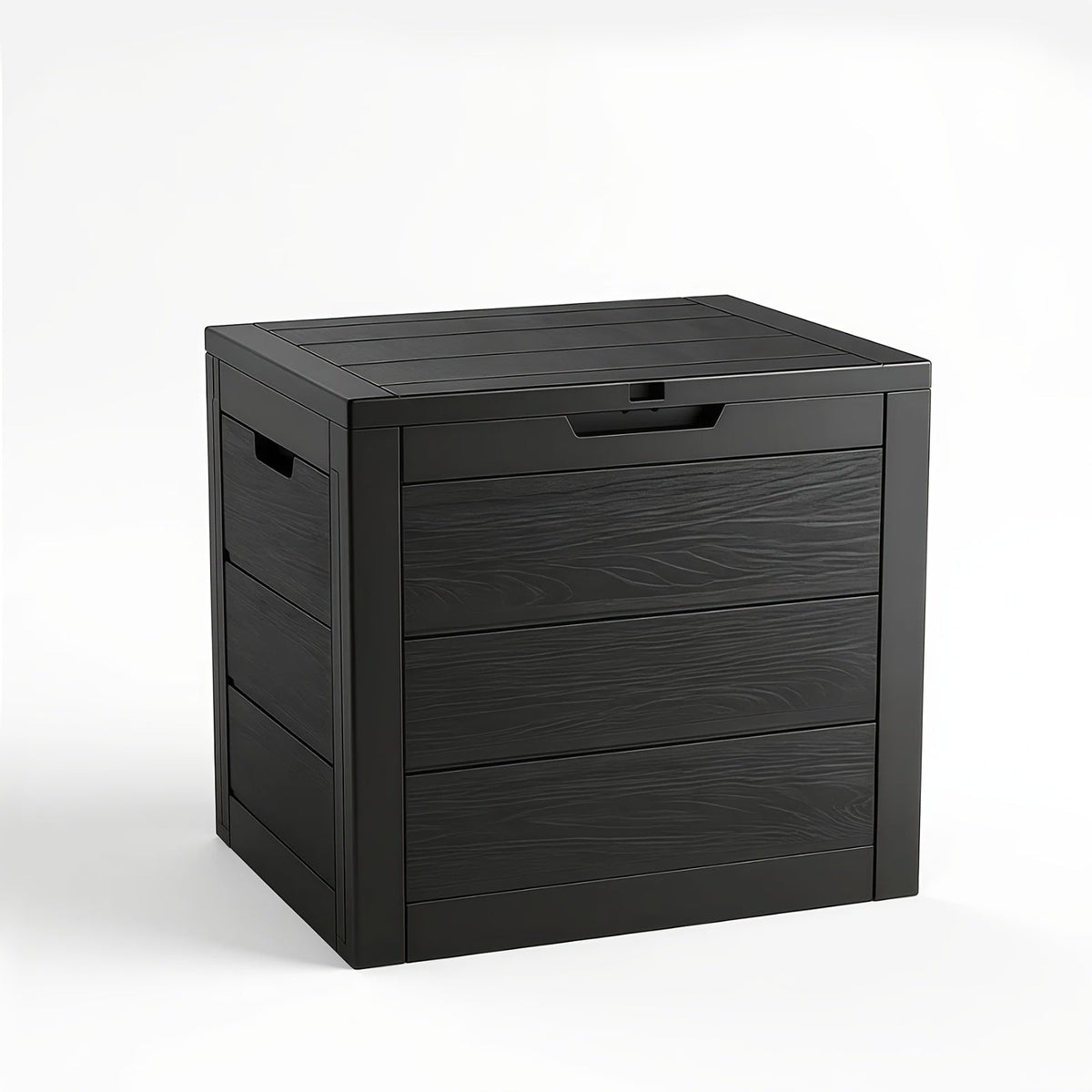 Waterproof Deck Box Outdoor Storage Cabinet 35/75 Gallon – Enhanced Version with Handles & Wheels | Large Patio Storage Box for Pool Accessories, Garden Tools & Outdoor Gear | Easy Assembly Lockable