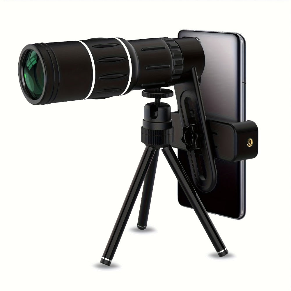 10x50 High Power Monocular Telescope HD Optics, Manual Focus, Waterproof Portable Scope for Adults, Birdwatching, Wildlife Observation, Hiking, Camping, Hunting & Outdoor Sightseeing