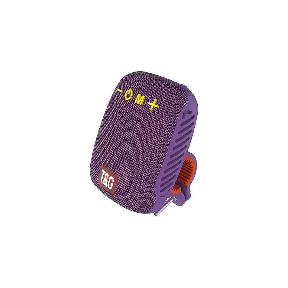 T&G 392 IPX5 Waterproof Cycling Bluetooth Speaker – Compact Outdoor Wireless Speaker with TWS Stereo, FM Radio, TF Card & USB Drive Support, Type-C Charging, Compatible with Phone & Tablet