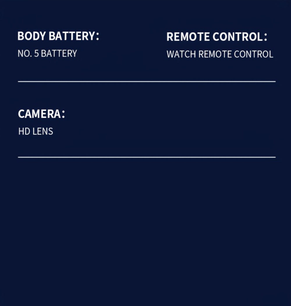 Watch Case Mini Drone for Kids with 2 Rechargeable Batteries – RC Quadcopter Stable Hover Indoor Outdoor Beginner Flying Toy Gift for Boys Girls Birthday Christmas Halloween Blue Green Black