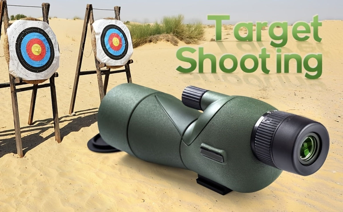 25-75x60 Spotting Scope with Tripod, Carrying Bag & Smartphone Adapter | High-Power Variable Zoom Scope for Target Shooting, Hunting, Bird Watching & Outdoor Sports – Best Gift for Dad