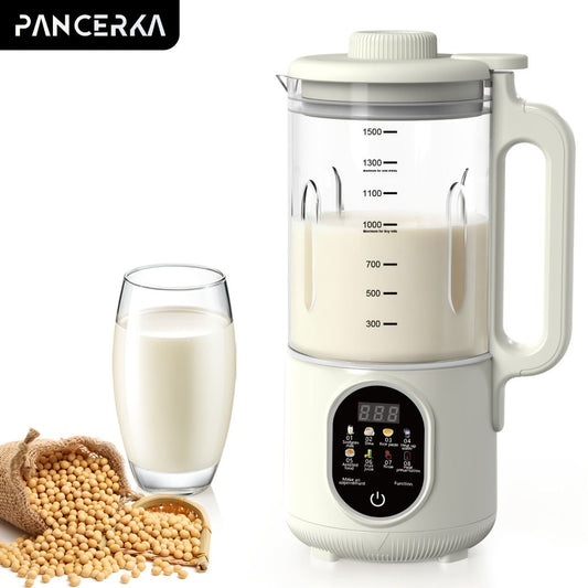 Nut Milk Maker with One-Touch Operation for Plant-Based Milk, White A