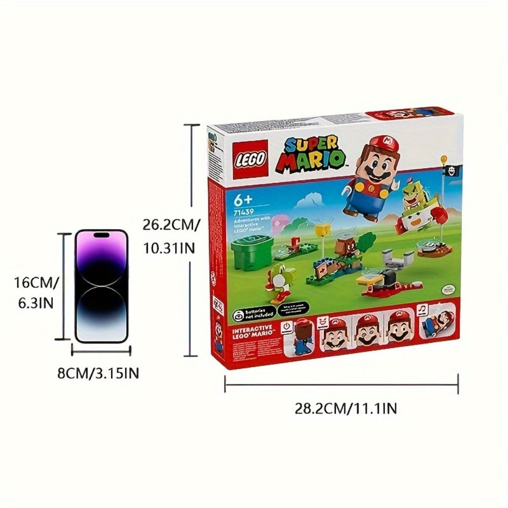 LEGO Super Mario 71439 Adventures with Interactive LEGO Mario Starter Course, 218 Pcs