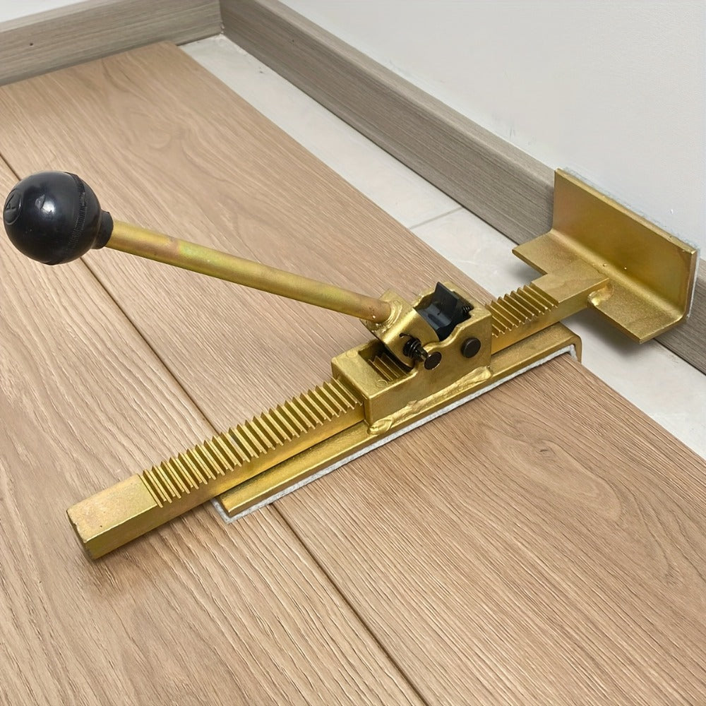Hardwood Flooring Jack & Positioning Tool for Installing & Straightening Hardwood Floors – Professional Floor Installation Tool for Tongue & Groove, Laminate & Engineered Wood Flooring