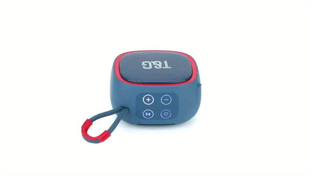 T&G TG659 Mini Bluetooth Speaker IPX4 Waterproof 3W Loud Sound Type-C Rechargeable Wireless Speaker for Pool Party Beach Camping Travel Compatible with Smartphones Tablets TV