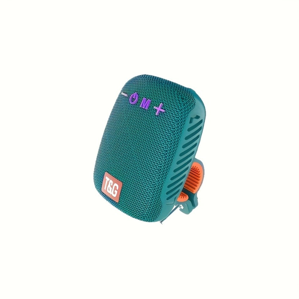 T&G 392 IPX5 Waterproof Cycling Bluetooth Speaker – Compact Outdoor Wireless Speaker with TWS Stereo, FM Radio, TF Card & USB Drive Support, Type-C Charging, Compatible with Phone & Tablet