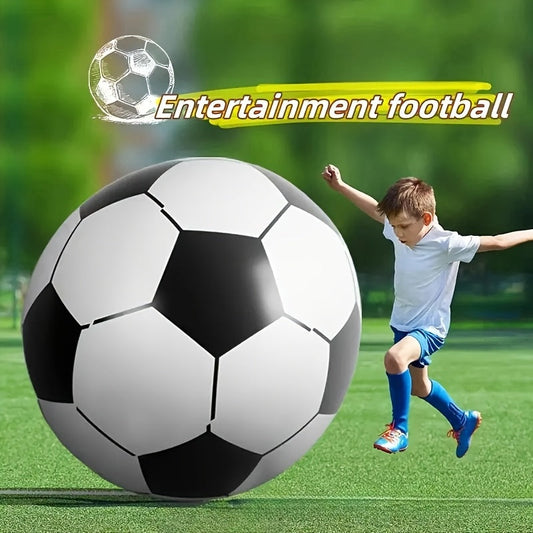 Giant Inflatable Soccer Ball for Backyard Games, Beach Days and Indoor Play