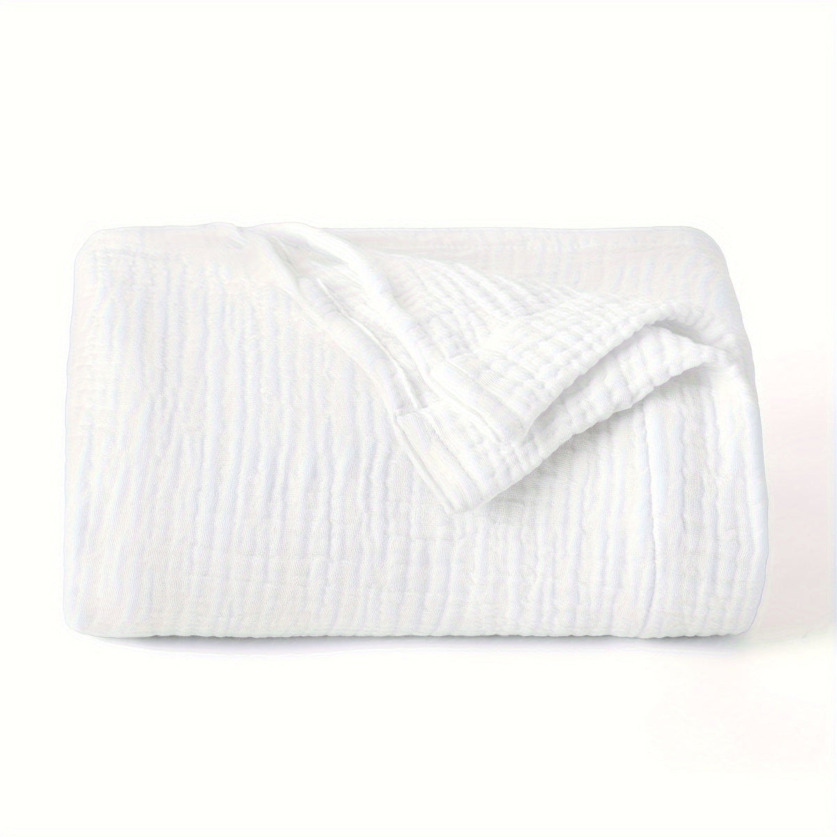 Muslin Blanket 100% Cotton 6-Layer – Breathable Soft Gauze Throw for Couch & Bed, All Season, Machine Washable, 13 Colors, 5 Sizes