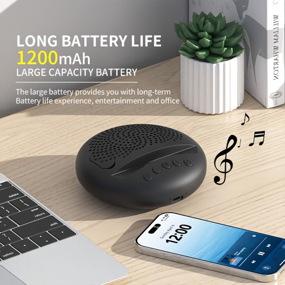 Multifunctional Bluetooth Speaker with Phone Stand & Pen Holder – Portable Wireless Speaker with Rope, Surround Sound, TWS, Built-in Microphone, for Home, Office, Car, Outdoor & Travel – Creative Gift