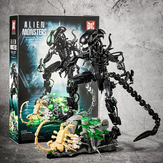 958-Piece Alien Beast Building Block Model Kit