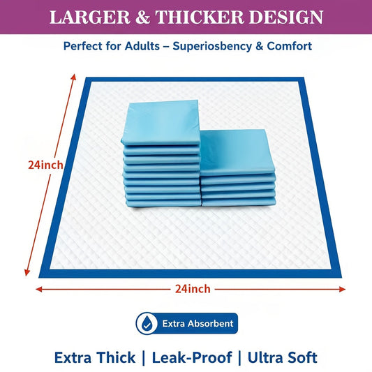 Dog Pee Pads for Indoor Training, 50–200 Count and 34 x 28-Inch Pack Options
