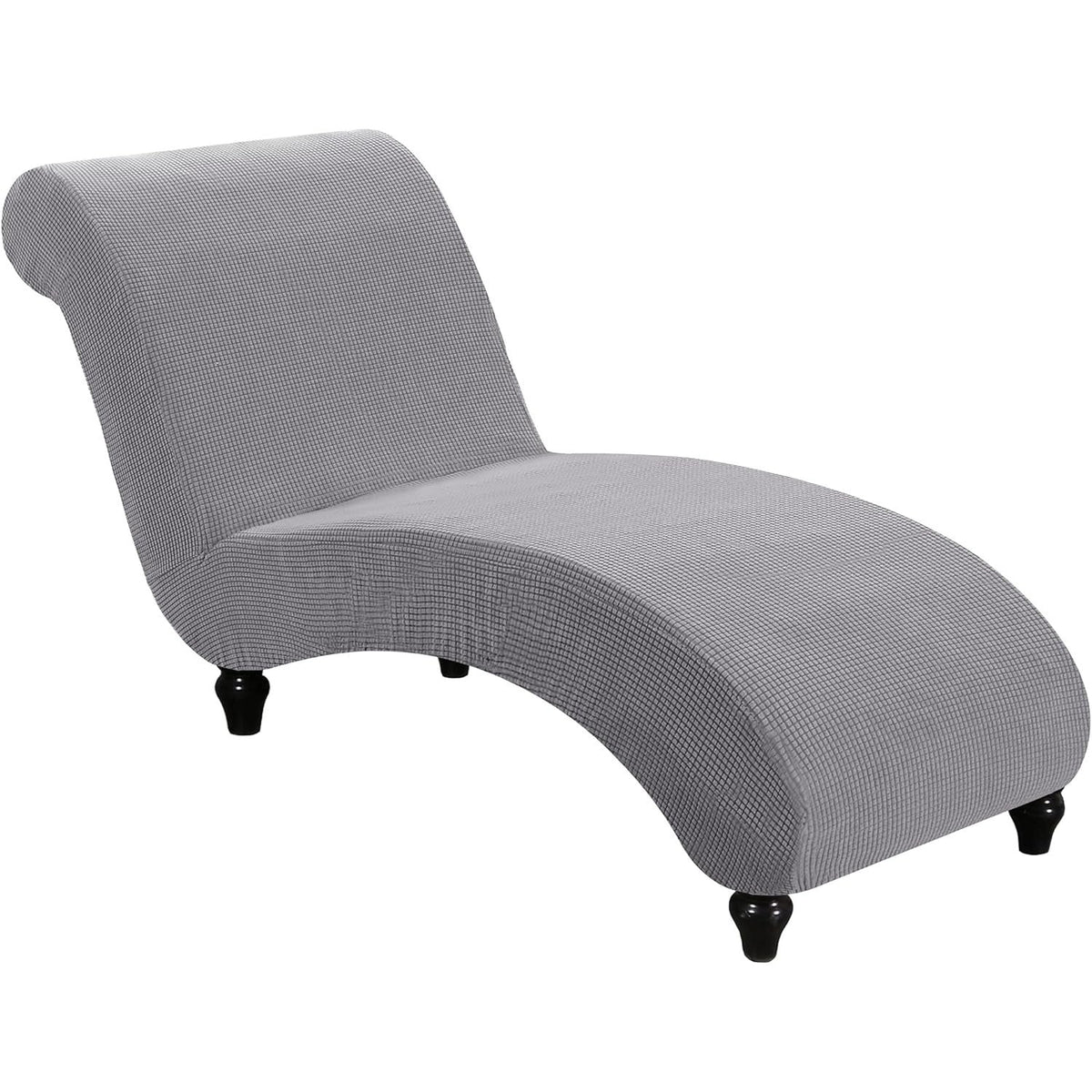 Chaise Lounge Cover Stretch Slipcover Jacquard Fabric Chair Sofa Protector for Living Room Bedroom Machine Washable Multi-Color