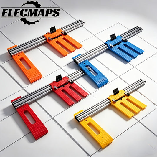 Circular Saw Guide Rail, Metal Straight-Cut Guide for Woodworking in Four Colors