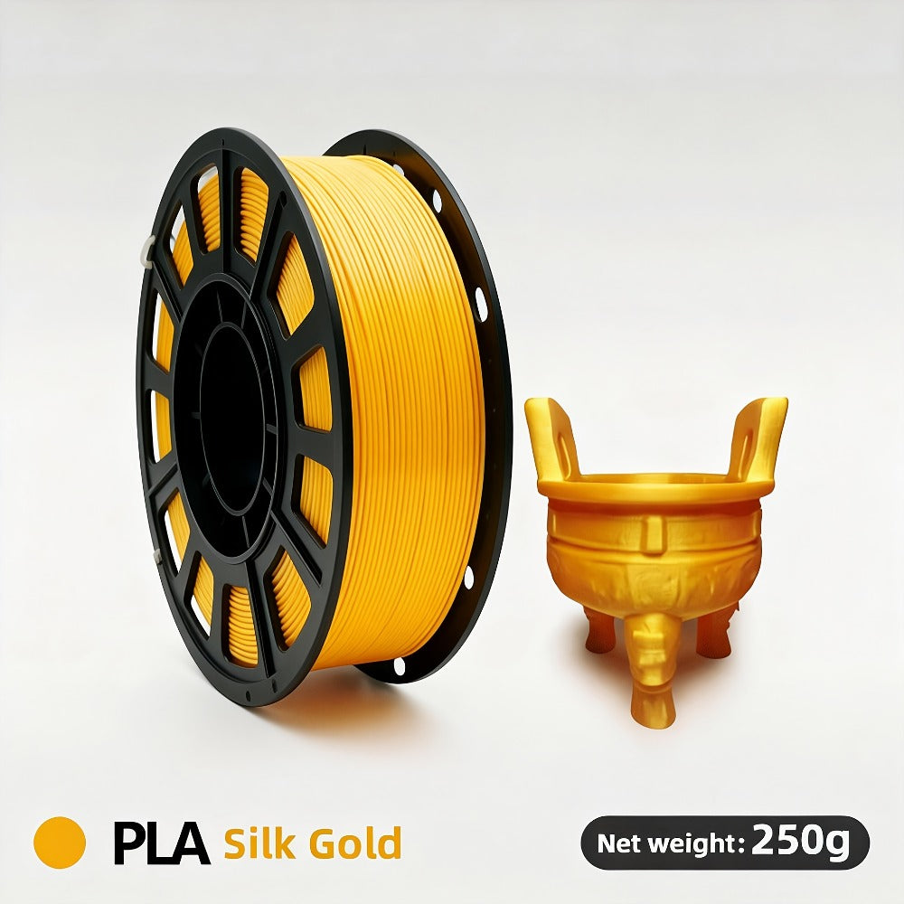Gradient Rainbow PLA Filament 1.75mm 32 Colors – Shiny Multicolor Fast Color-Changing 250g Spool for FDM 3D Printers | Compatible with Creality Ender 3 Bambu Lab Prusa Anycubic | 3D Printing Filament