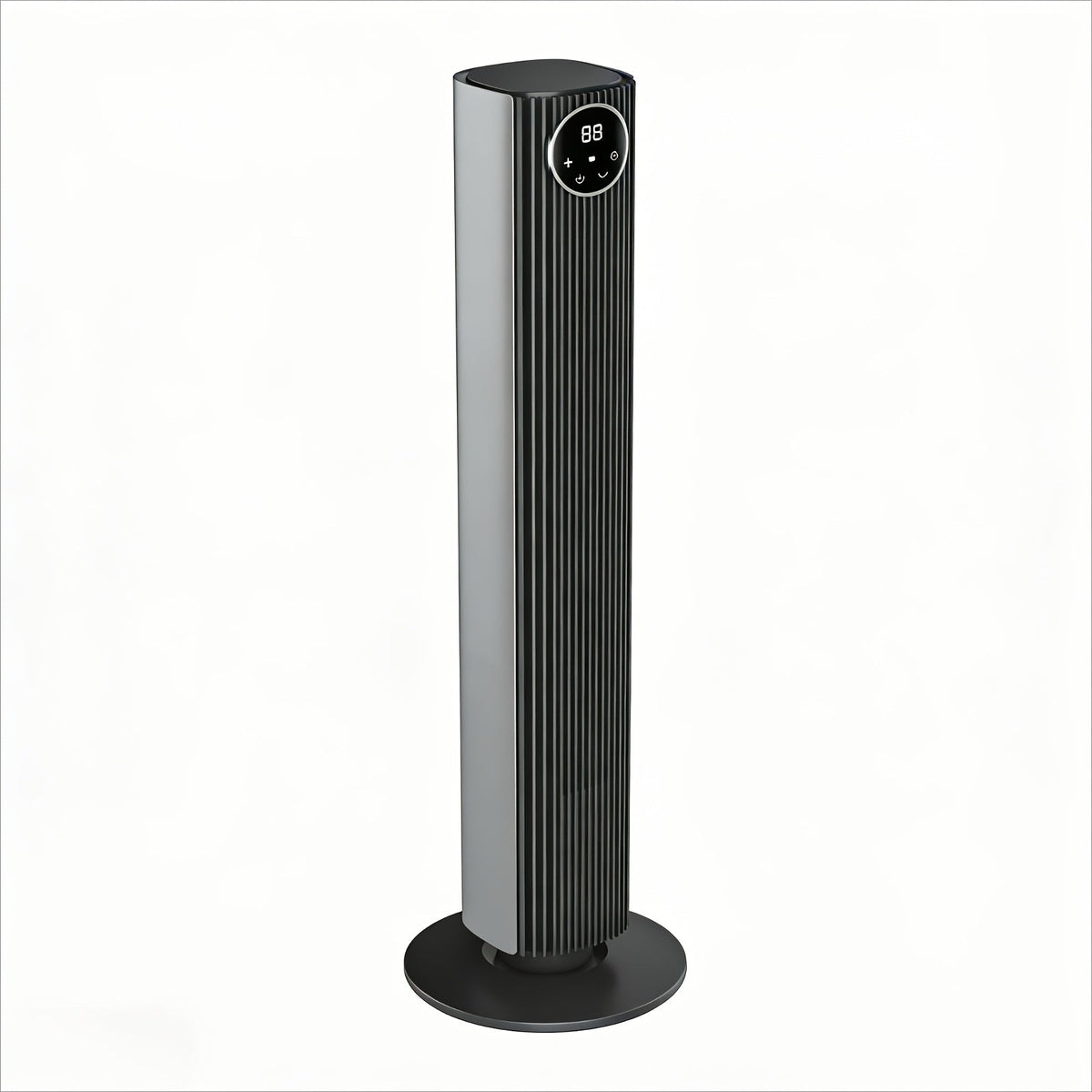 Tower Fan 35-Inch Bladeless 85° Oscillating Standing Floor Fan 3-Speed Quiet Cooling with 12H Timer for Bedroom Office Living Room Home