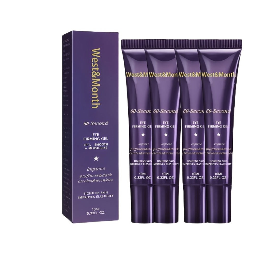 Caffeine Eye Cream Firming 60 Second Formula with Retinol Hyaluronic Acid Moisturizing Anti-Puffiness Under Eye Tightening Cream Alcohol-Free 0.66fl oz Daily Skincare Gift for Women