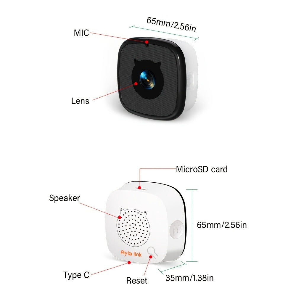 3MP FHD Window Security Camera with AI Motion Detection & Full-Color Night Vision – Dual Band 2.4G/5GHz WiFi, Wide Angle, App Control, 1/2/4 Pack for Home Office Surveillance