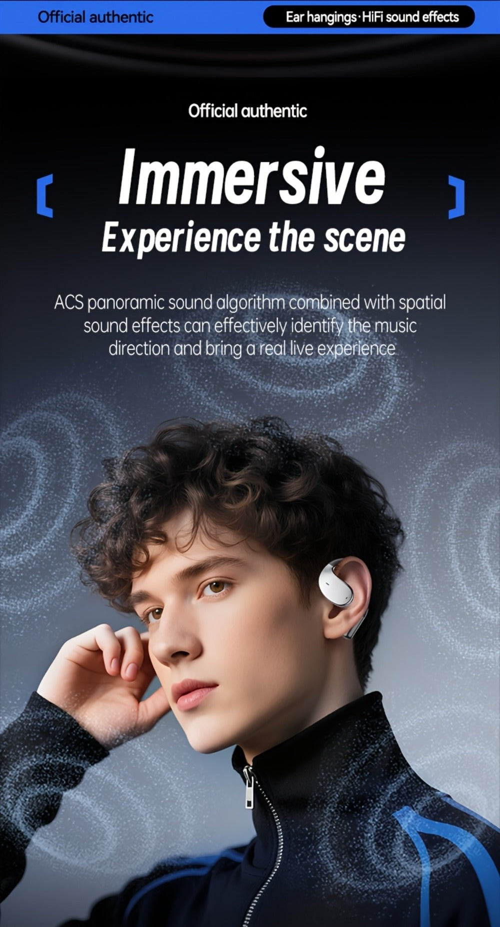 Acer TWS In-Ear Earbuds Noise Canceling Touch Control Sports Wireless Headphones Long Battery Life Lightweight for Running Workout Calls Compatible with Phone Tablet Valentine Gift