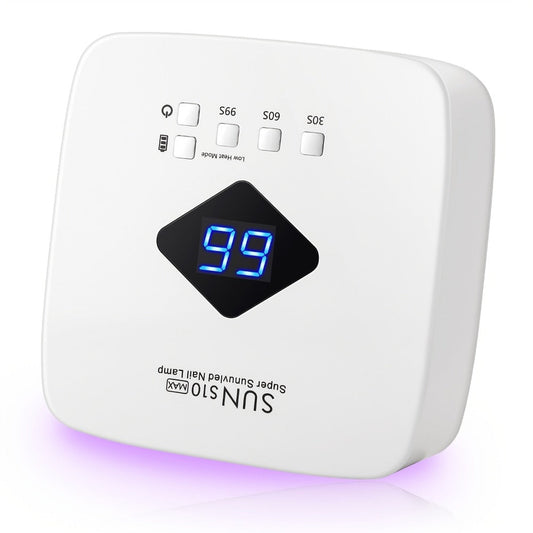 Rechargeable UV LED Nail Lamp with 30 LEDs and Three Timer Settings